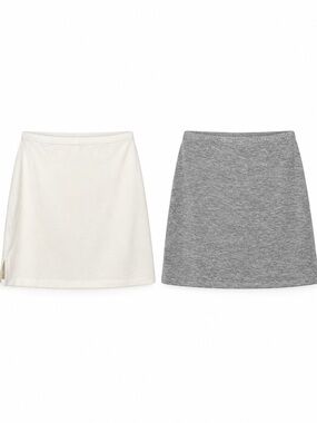 🆓 2 Stretchy Mini Skirts with Shorts